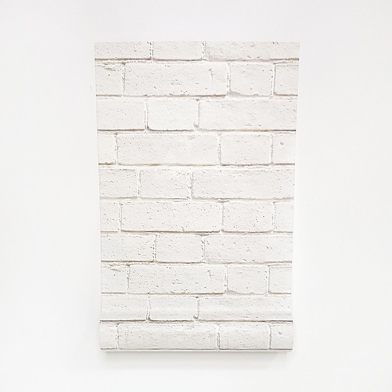 KAMOI mt CASA FLEECE / White Brick (MTCAF2337) - Wall Décor - Paper White