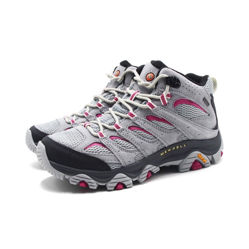 MERRELL(女)MOAB 3 MID GORE-TEX防水登山中筒鞋 女鞋-淺灰(另有) - 女運動鞋/球鞋 - 防水材質 