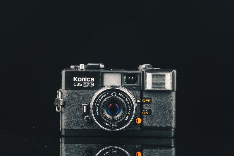 KONICA C35 EFD #5077 #135 film camera - กล้อง - โลหะ 