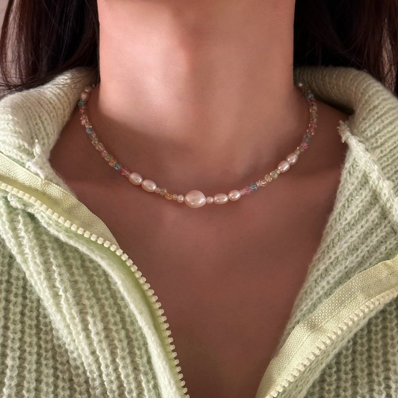 BLING BLING CANDY NECKLACE - 項鍊 - 其他材質 
