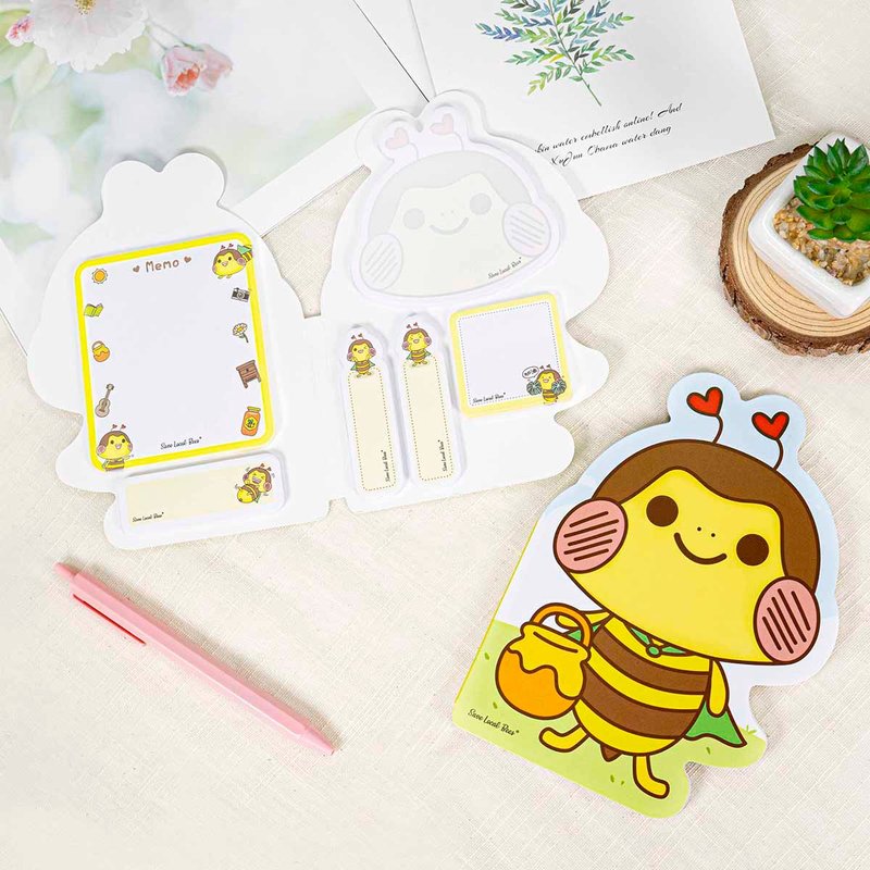 Save Local Bees Memo Pad - กระดาษโน้ต - กระดาษ หลากหลายสี