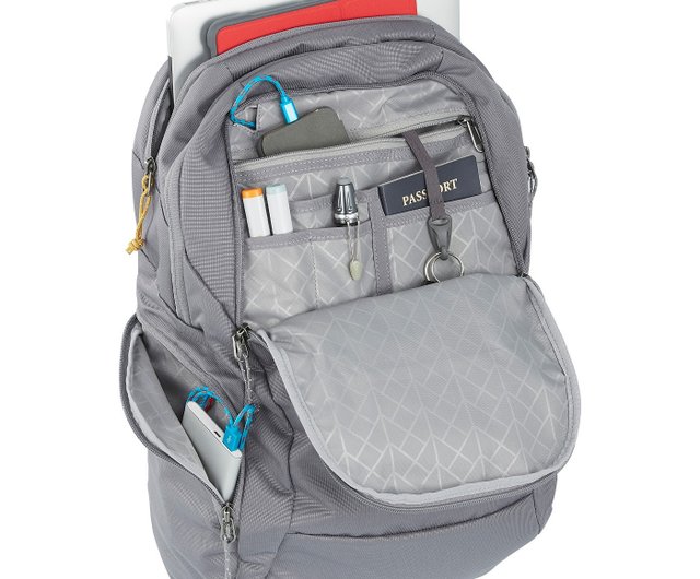 STM Haven Backpack 15 High quality business commuter laptop after shoulder light gray Shop stm tw Backpacks Pinkoi