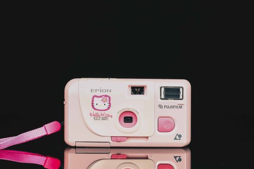 ★レア美品★FUJIFILM EPION HELLO KITTY フィルムカメラ チャンプカメラ トピック [EPION ハローキティ From：チャンプ