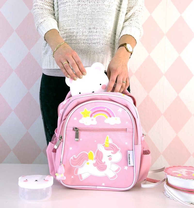 Backpack: Unicorn  - Other - Polyester Pink