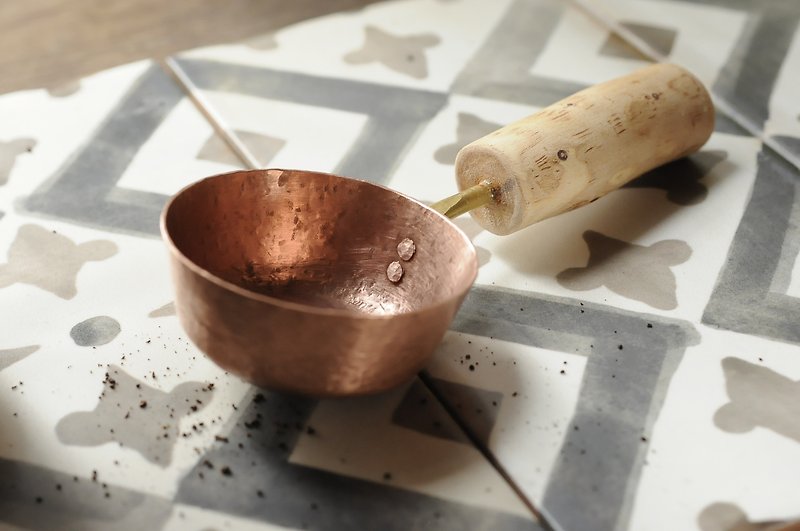 Small bean spoon - Coffee Pots & Accessories - Copper & Brass Brown