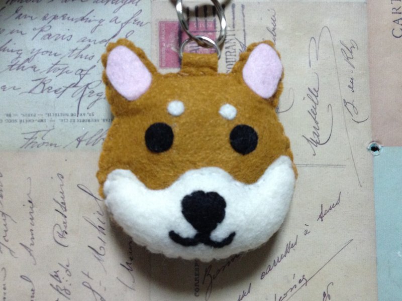 Demi Key Ring - Shiba Inu (light pressure can make a sound) - Keychains - Other Materials 