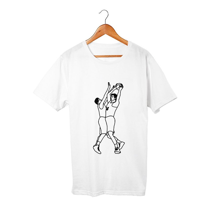 バスケ#10 Tシャツ - Tシャツ メンズ - コットン・麻 ホワイト