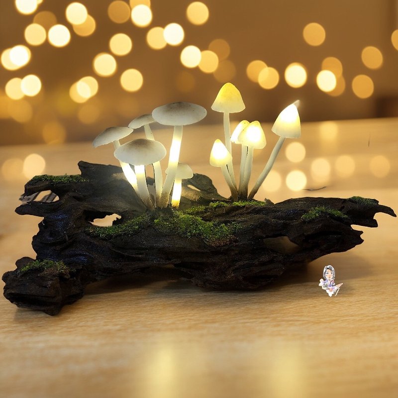 蘑菇燈 - 燈具/燈飾 - 黏土 