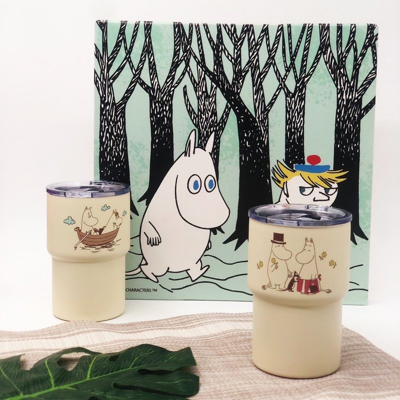 台灣設計款【MOOMIN】500ML 冰壩杯 保溫杯 保冰杯 隨行杯 - 保溫瓶/保溫杯 - 其他金屬 