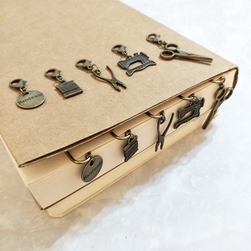 手帳飾品 手作日記 吊飾 迴紋針 Planner Charms and Paper Clip - 其他 - 其他金屬 