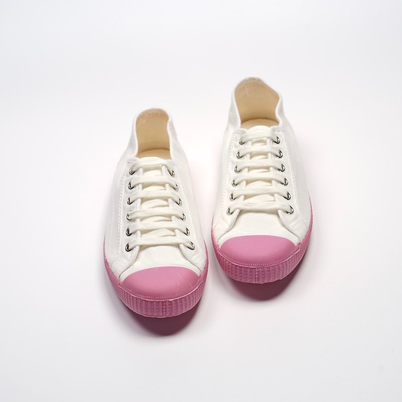 CIENTA Canvas Shoes U74997 05 - รองเท้าลำลองผู้หญิง - ผ้าฝ้าย/ผ้าลินิน ขาว