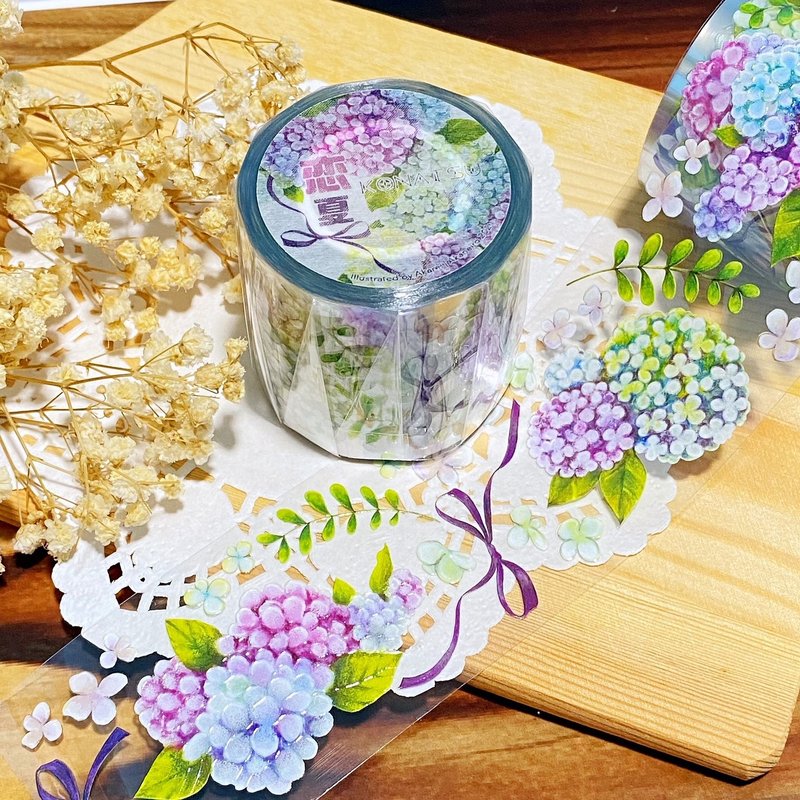 茜色 Akaneiro PET膠帶 - 恋夏 -KONATSU- - 紙膠帶/和紙/PET - 紙 