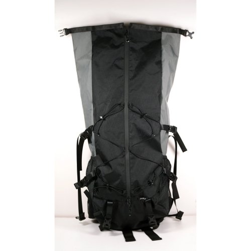 スプリット黒X-Pac 超軽量登山バッグ 20L 30L 40L バーク