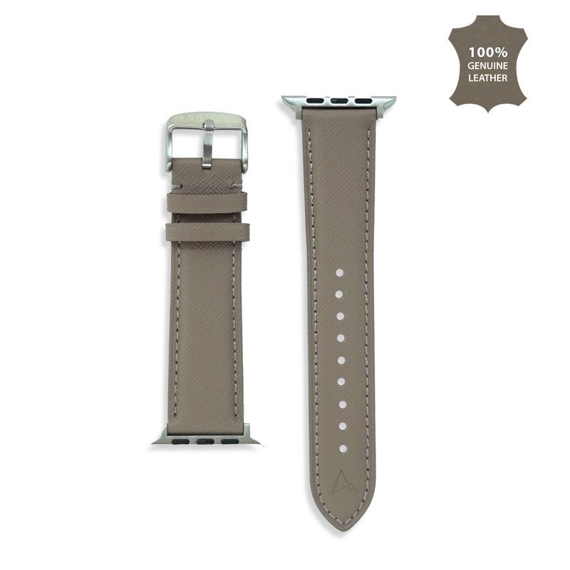 ARMOR Apple Watch 全真皮錶帶_冥王褐 - 錶帶 - 真皮 