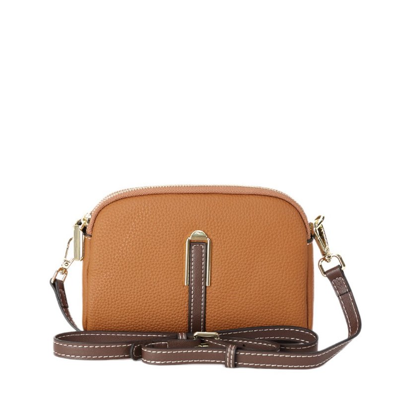 Roberta di Camerino GRETA SHOULDER & CROSSBODY BAG - Messenger Bags & Sling Bags - Genuine Leather Orange