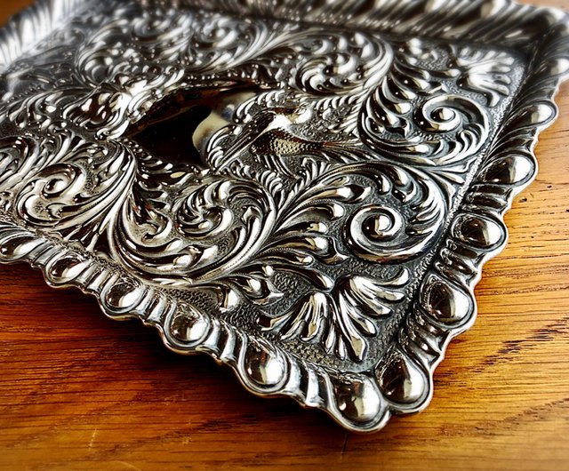 英国アンティーク 1904年 バーミンガム バーミンガム ライオンプリント