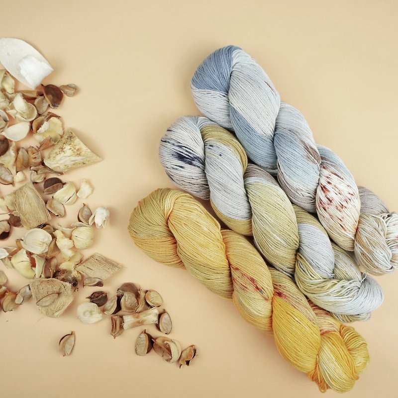 Cotton hand dyed COTTON 100% (M1178) 3-3.5MM - เย็บปัก/ถักทอ/ใยขนแกะ - ผ้าฝ้าย/ผ้าลินิน สีเทา