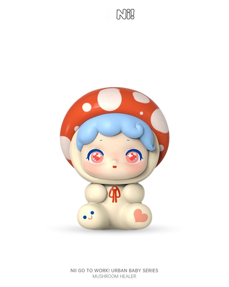 boptoys 潮玩波普 NII 尼伊都市寶寶系列盲袋-4入 - 公仔/玩偶 - 塑膠 
