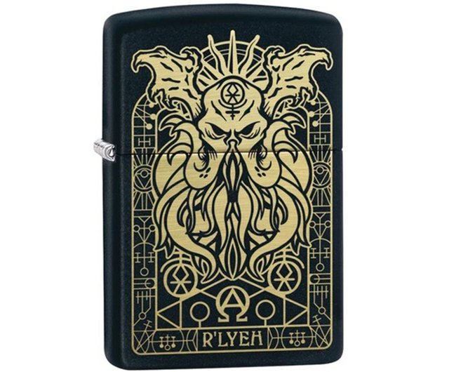 ZIPPO Official Flagship Store] Devil Octopus Windproof Lighter