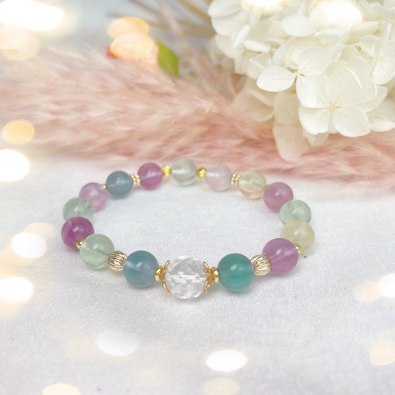 Collectible-Natural Color Stone Bracelet - Bracelets - Crystal 