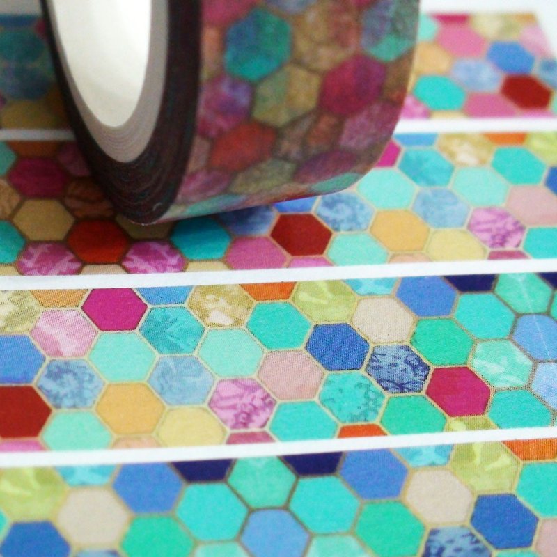 Sample Washi Tape Glass Mosaic - Washi Tape - Paper 