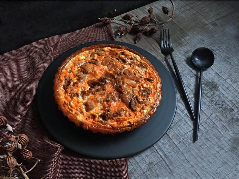 南洋蘋果豬肉派 /可生酮 sambal sauce pork Quiche - 鹹派/甜派 - 新鮮食材 