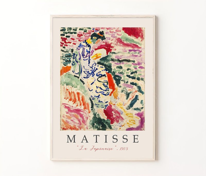Matisse Poster, Matisse wall art instant download - 其他數位設計 - 其他材質 