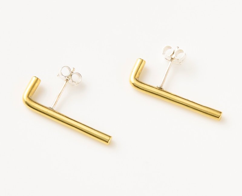 CP131 - Earrings & Clip-ons - Other Metals Gold