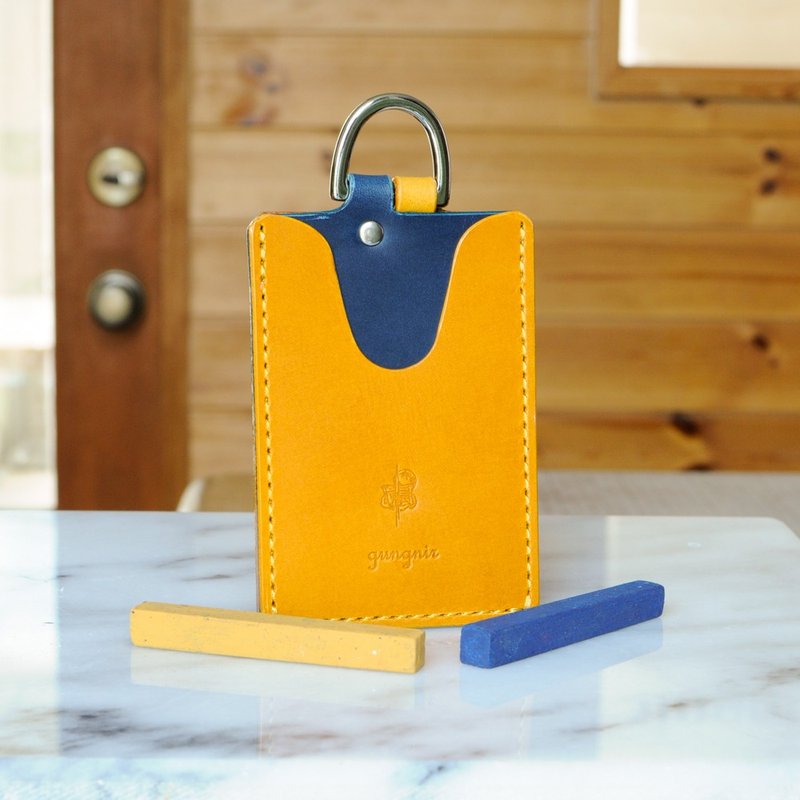 Pass case for two types of IC cards No.6 Buttero - ID & Badge Holders - Genuine Leather Multicolor