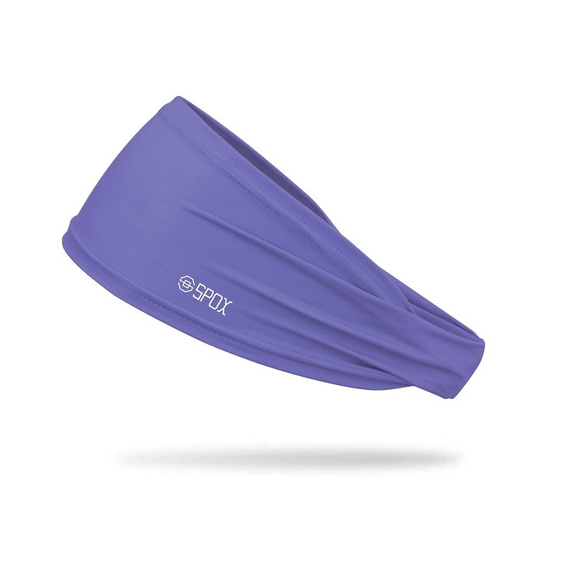 [Dopamine Space Purple] - SPOX cool sports trendy headscarf winter plain sweat-wicking quick-drying headband - Other - Polyester Purple