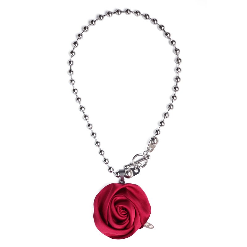 KDNP Rosie Pop Necklace - 項鍊 - 不鏽鋼 紅色