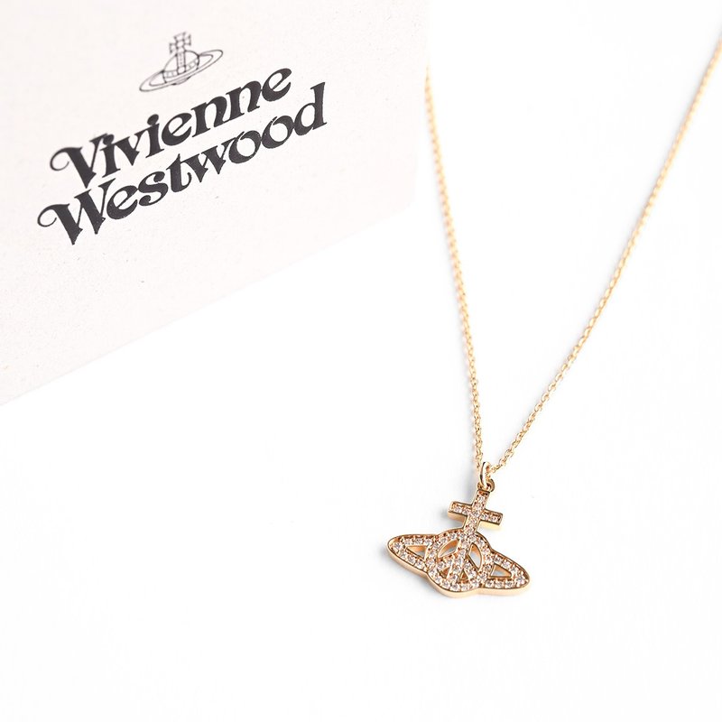 Vivienne Westwood古董項鍊 / 古董飾品、歐洲古董飾品、二手精品 - 項鍊 - 其他金屬 金色