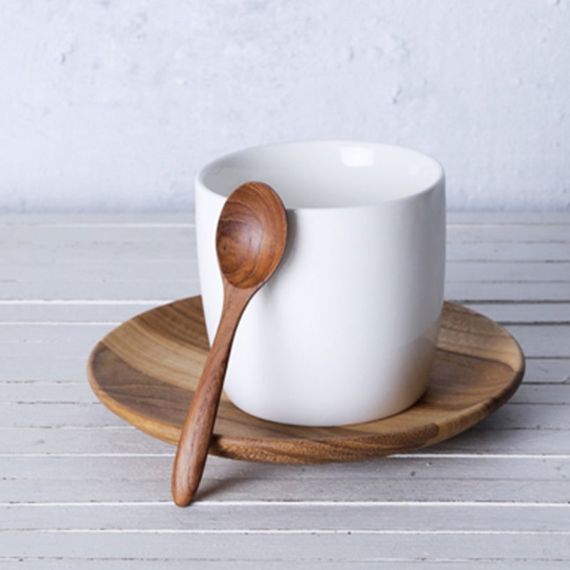 London 咖啡匙 - 餐具/刀叉湯匙 - 木頭 咖啡色