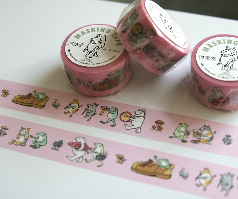Masking tape pink - Washi Tape - Paper Pink