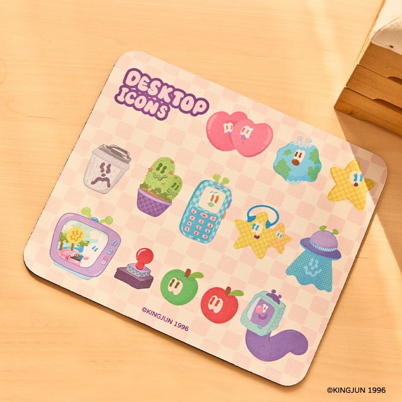 KINGJUN Mouse (desktop) pad (desktop) - Mouse Pads - Other Materials Multicolor