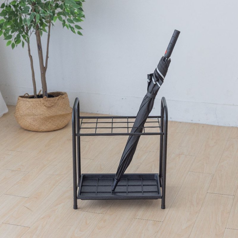 Elegant wrought iron 15 grid umbrella rack storage rack umbrella storage rack - เฟอร์นิเจอร์อื่น ๆ - โลหะ สีดำ