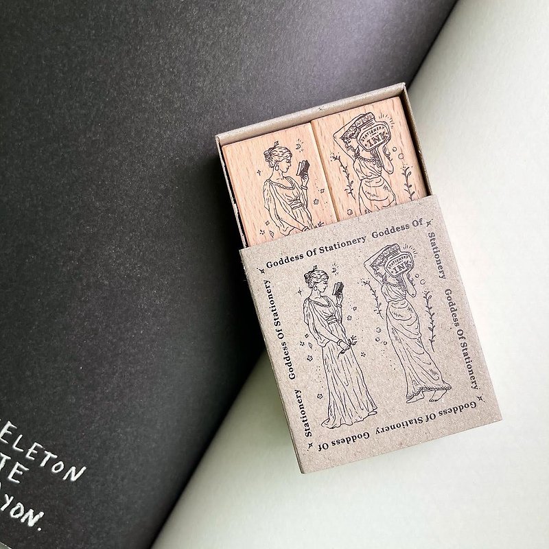 Stationery Goddess / 2 into the stamp - ตราปั๊ม/สแตมป์/หมึก - ไม้ 