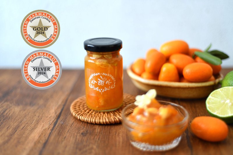 Jasmine Kumquat - Gold Medal in the 2024 British Citrus Marmalade Competition - Seasonal Limited - แยม/ครีมทาขนมปัง - พืช/ดอกไม้ 