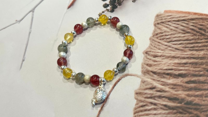 Handmade Natural Crystal Bracelet - Metalsmithing/Accessories - Crystal 