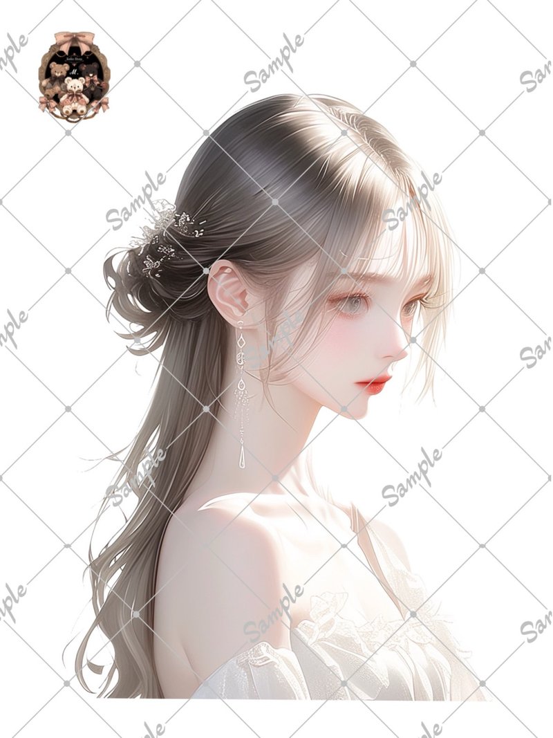 オリジナル人物ステッカー - 貼紙 - 紙 
