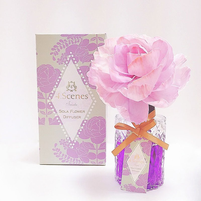 Art Lab - 4 Scense Flower diffuser - Purple Soirée - Fragrances - Plants & Flowers Purple