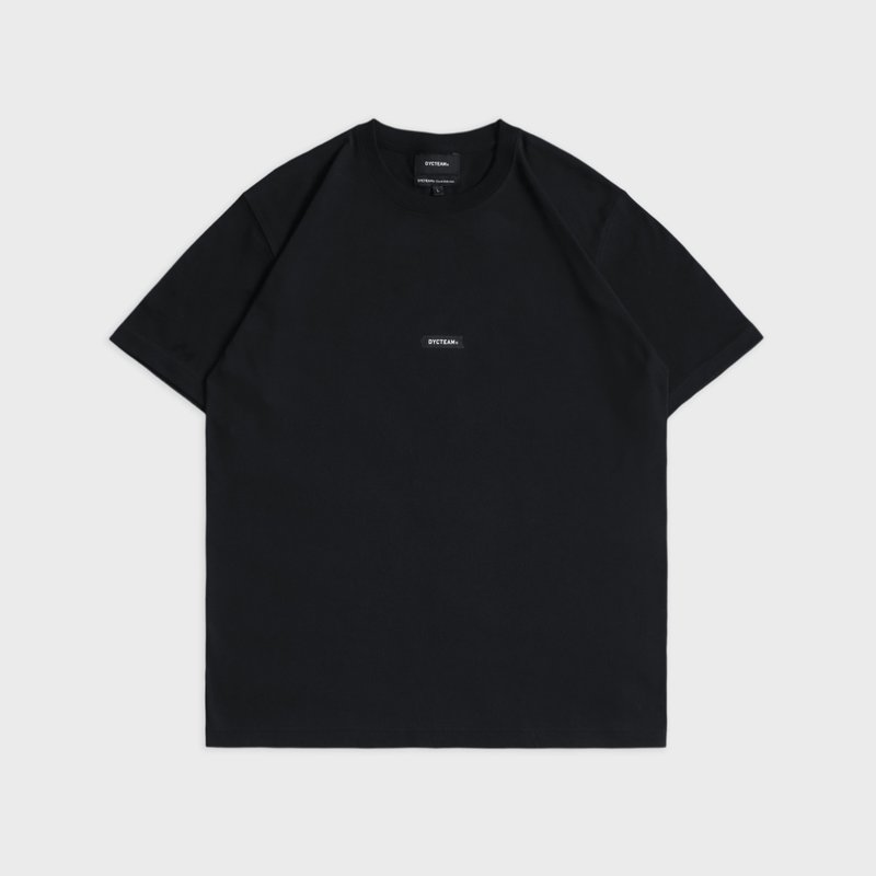 DYCTEAM - 紙膠帶重磅TEE (black) - 男 T 恤 - 其他材質 黑色