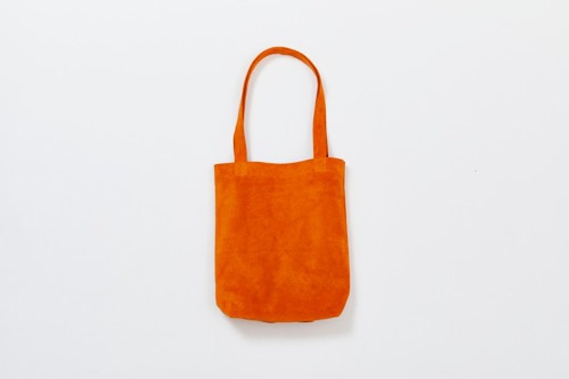 Leather Tote Bag S Orange | Men's Women's Pig Leather Shoulder Bag Commuting Commuting Present Gift - Handbags & Totes - Genuine Leather 