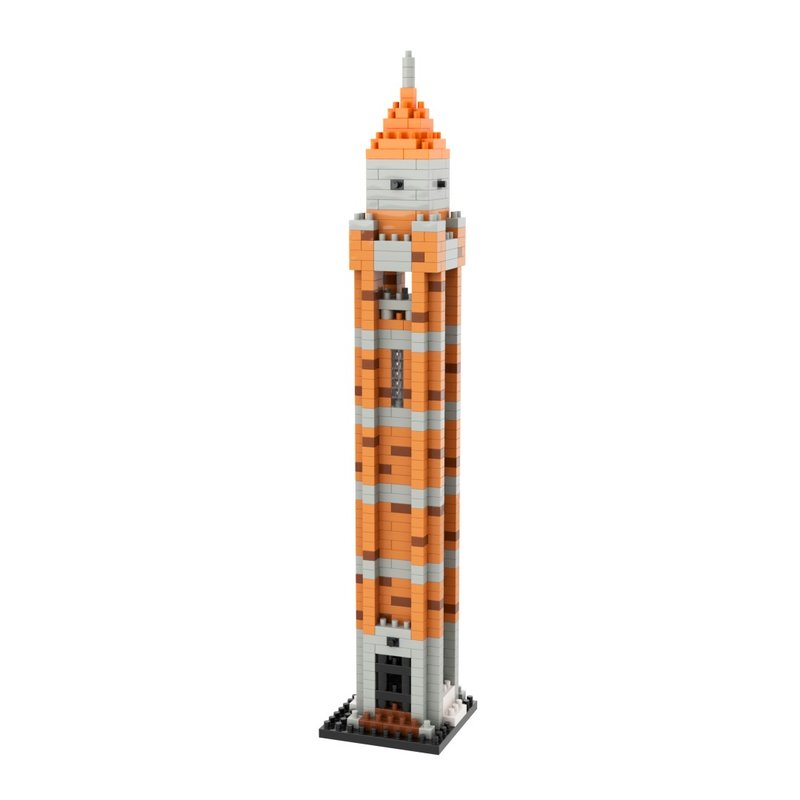 (預購) Archbrick 香港沙田廣源邨鐘樓 微積木 - 擺飾/家飾品 - 塑膠 多色