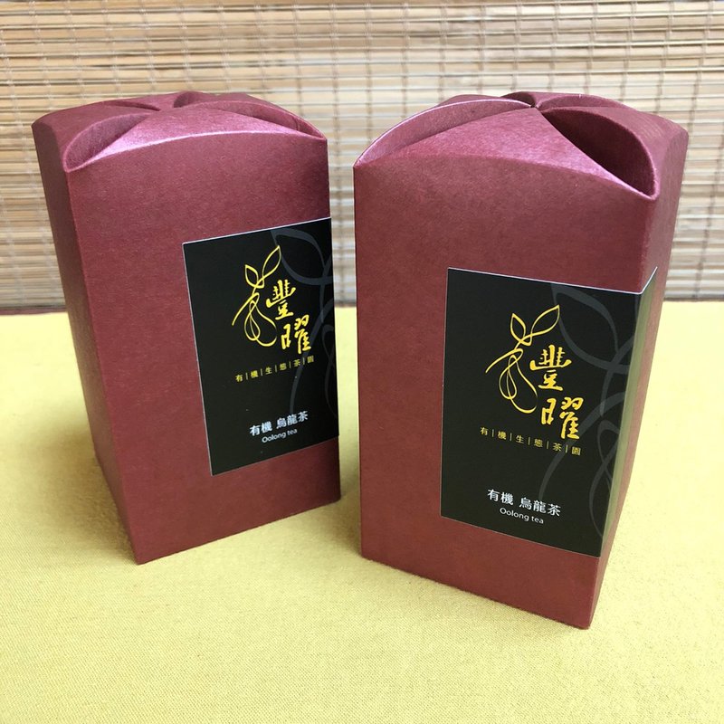 有機 蜜香烏龍茶 - 茶葉/茶包/水果茶 - 濃縮/萃取物 紅色