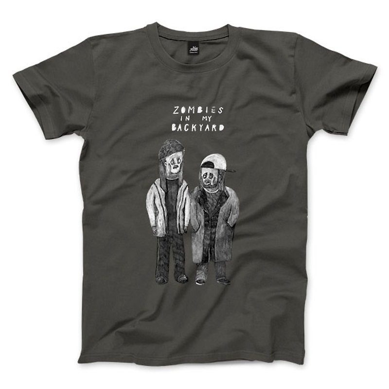 ジェイとサイレント・ボブ - ダークグレイ - ニュートラルTシャツ - Tシャツ メンズ - コットン・麻 グレー