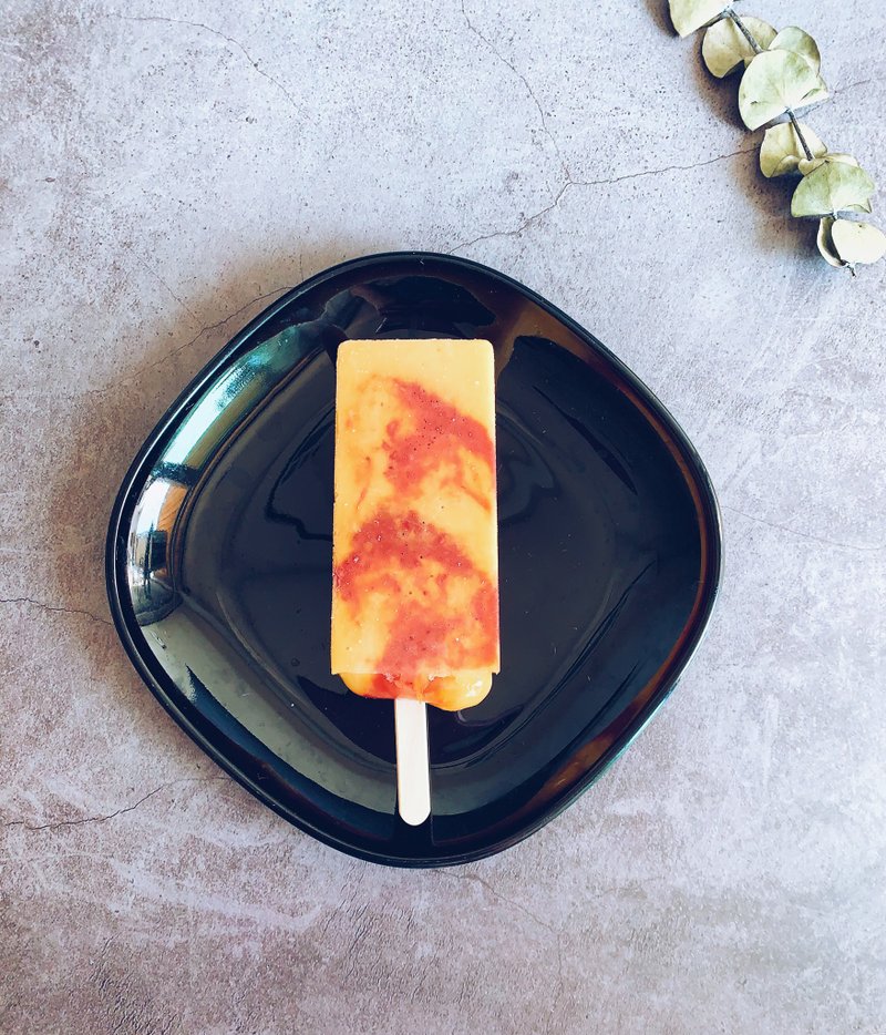 Double Raspberry Mango/Vegan - Ice Cream & Popsicles - Fresh Ingredients Orange