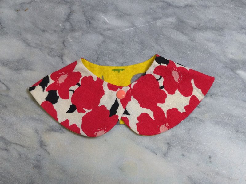 海棠  寵物雙面領巾/領結【PE221109】 - 項圈/牽繩 - 棉．麻 多色