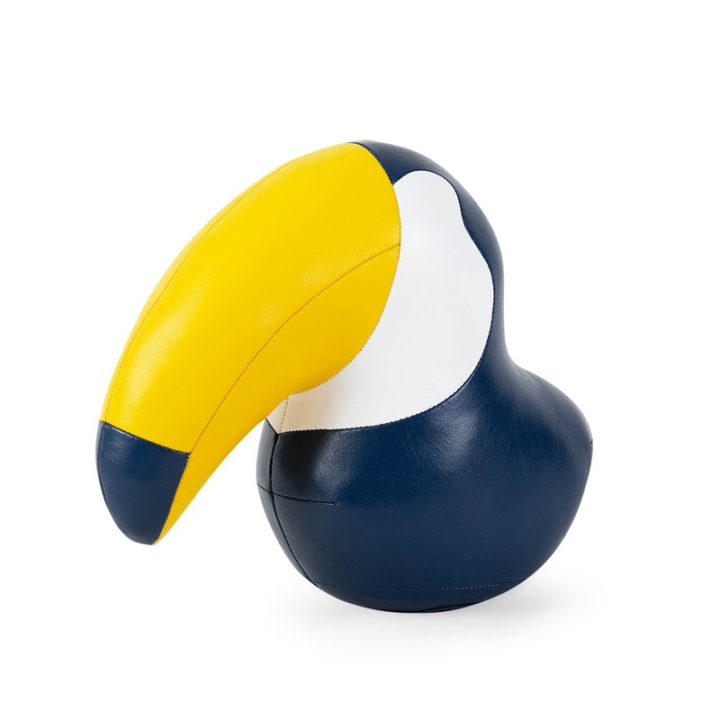 【書擋】巨嘴鳥 Toucan Toco 皮革動物擺 | 入厝禮物 聖誕禮物 - 擺飾/家飾品 - 人造皮革 多色