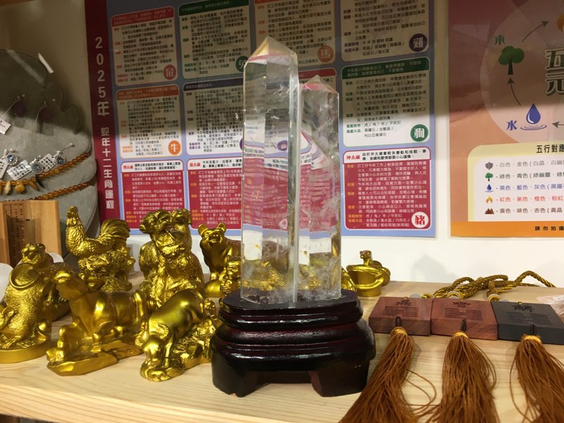 白水晶柱 ( 雙尖 ) ( 1 ) - 去除病氣,護身,趨吉開運 - 擺飾/家飾品 - 水晶 